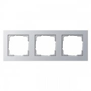 Рамка 3-ая Gira E2 Алюминий