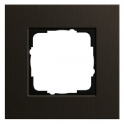 Рамка 1-ая Gira Esprit Коричневый алюминий
