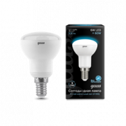 Лампа Gauss LED Reflector R50 E14 6W 4100K 1/10/50