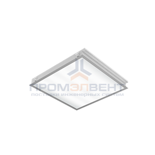 Светодиодный светильник "ВАРТОН"для гипсокартонных потолков 570*570*65мм 27 ВТ 6500К с функцией аварийного освещения