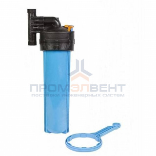 Фильтр магистральный 20"BB ДЖИЛЕКС 1M20B - 1" (ВР/ВР вертикально, непрозрачная колба)