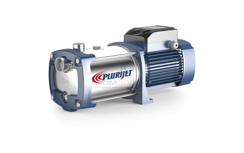 Насос самовсасывающий Pedrollo PLURIJETm 3/200-N - 1,1кВт (1x230 В,PN10,Qmax 200л/мин,Hmax 43,5м)