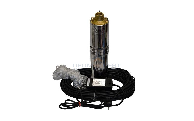 Насос скважинный Водолей БЦПЭ 1,2-25 У (0,9 кВт, Qmax 4,3 м³/ч, Hmax 40 м, кабель 25 м)