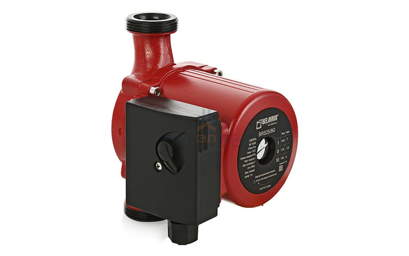 Насос циркуляционный Belamos BRS 25/4G - 0,07 кВт (однофазный, PN10, Qmax 48 л/мин, Hmax 4,5 м)