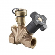 Клапан балансировочный Oventrop Aquastrom KFR - 1" (ВР/ВР, PN16, Tmax 120°C, со спускным краном)