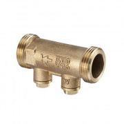 Клапан обратный Oventrop Aquastrom R - 3/4" (НР/НР, PN16, Tmax 95°C, с дренажными отводами)