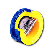 Клапан обратный дисковый Zetkama 407 A - Ду350 (ф/ф, PN10 Tmax 100°C, исполнение №56)