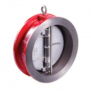 Клапан обратный межфланцевый RUSHWORK - Ду50 (ф/ф, PN16, Tmax 110°C, затворки нерж.сталь)