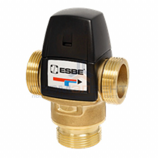 Клапан термостатический смесительный ESBE VTA522 - 1" (НР, PN10, темп.диапазон 45-65°C, KVS 3.2)
