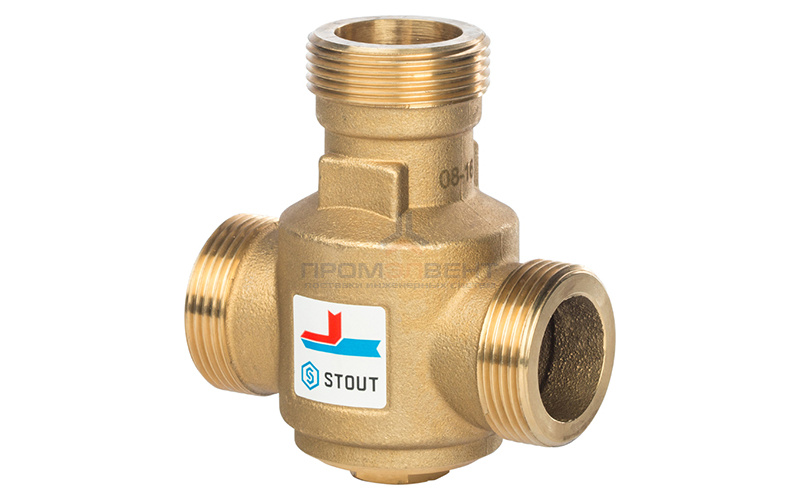 Клапан термостатический смесительный STOUT -  1