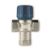 Клапан термостатический смесительный WATTS AQUAMIX 63C - 3/4" (ВР, регул.25-50°C, для тепл.полов)