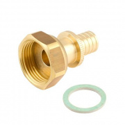 Переход на накидную гайку SANEXT - 50 x 1"3/4 (для труб из сшитого полиэтилена)