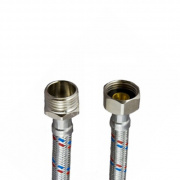 Подводка для воды гибкая Industrias Mateu (Гайка/Штуцер) - 1/2" (длина 1000 мм)