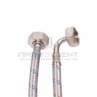 Подводка для стиральной машины гибкая Industrias Mateu (Гайка/Гайка) - 3/4" (длина 2500 мм)