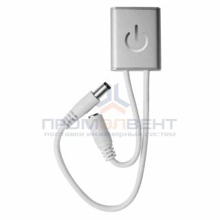 04-05 Выключатель сенсорный с диммером, 12В/24В, 36Вт/72Вт, 3А, вход.кабель 100 мм, выход.200мм, размеры 30.8х8.7х38мм