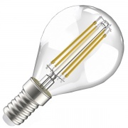 Лампа LED G45 шар прозрачный 5Вт 230В 3000К E14 серия 360° IEK