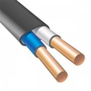 Кабель силовой ВВГнг(А)-LS 2х2,5 плоский ГОСТ 31996 (Электрокабель НН)