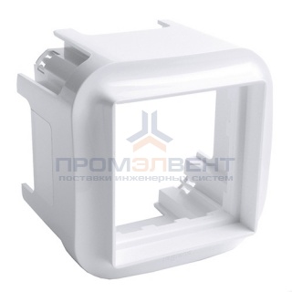 Адаптер для Mosaic Legrand Quteo белый [уп 10шт]