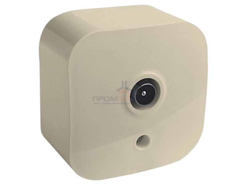 Розетка телевизионная Legrand Quteo слоновая кость [уп 20шт]