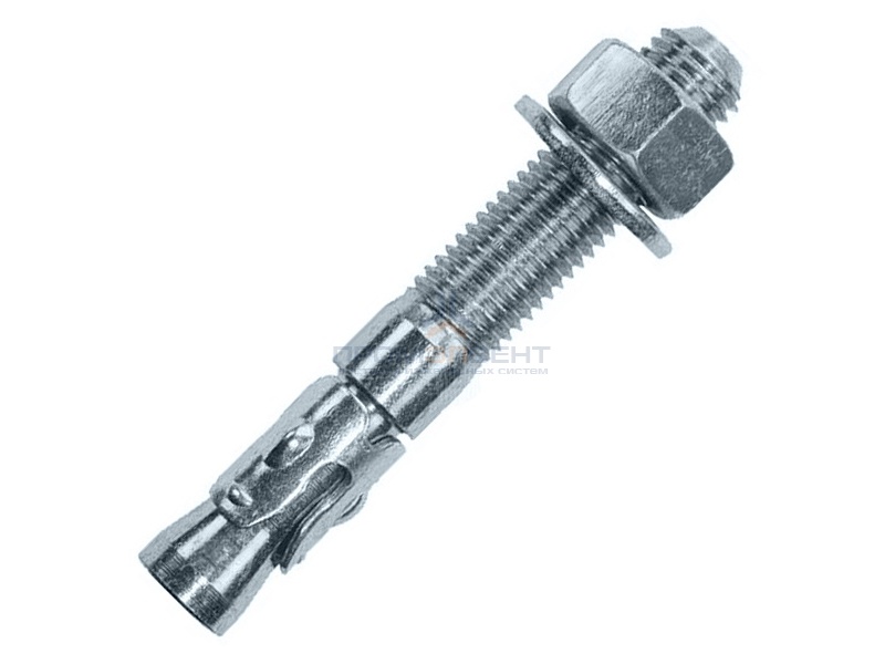 Усиленный клиновой анкер М6х45 оцинкованный DKC