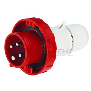 Вилка кабельная DKC Quadro IP67 63A 3P+E 400V