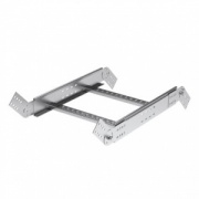 Угол вертикальный шарнирный 50х600 универсальный, цинк-ламельный