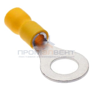 Наконечник кольцевой изолированный НКИ 2.5–6.0мм2 М5 48А жёлтый (100шт.)