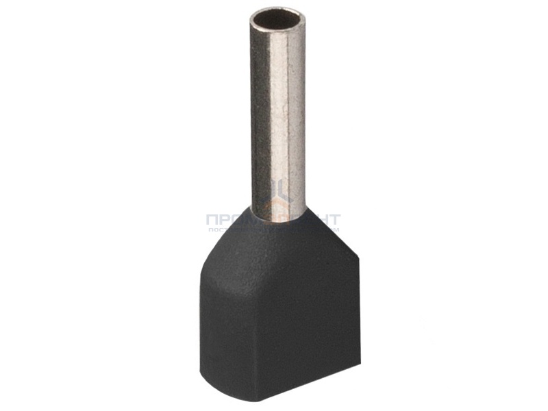 Наконечник штырьевой втулочный изолированный НШвИ(2) 1,5-8(уп.100шт) КВТ