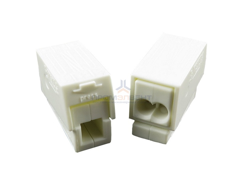 Клеммник WAGO 2+1 (одножил. 1-2,5 мм2 и многожил. 0,5-2,5 мм2) 24-16A Cu/Al [уп. 100шт]