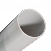 Труба ПВХ жёсткая гладкая DKC д.20мм, лёгкая, цвет серый [3м/шт, уп.75м]