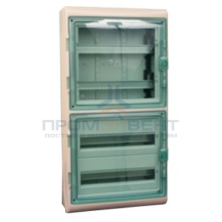 Щит влагозащищенный KAEDRA IP65 на 72 (4х18) модуля 842х448х160 с клеммными блоками