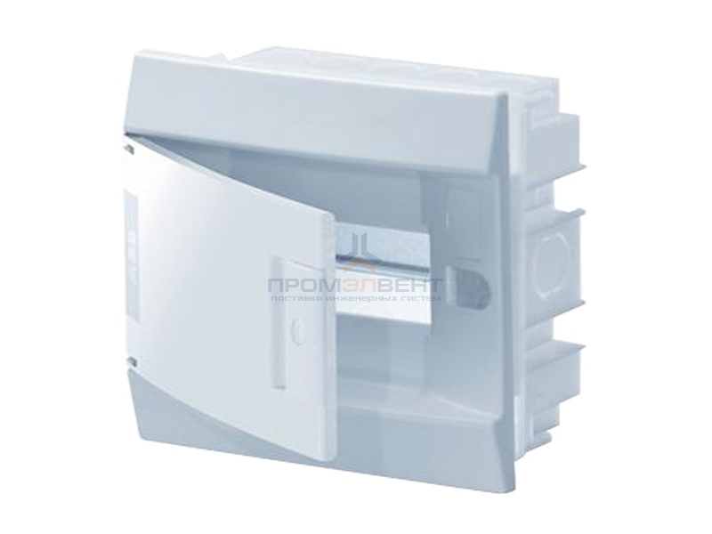 Бокс в нишу ABB Mistral41 8М непрозрачная дверь без клеммного блока